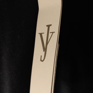 Joan Vass Navy Blue Zip Neck Shift Dress